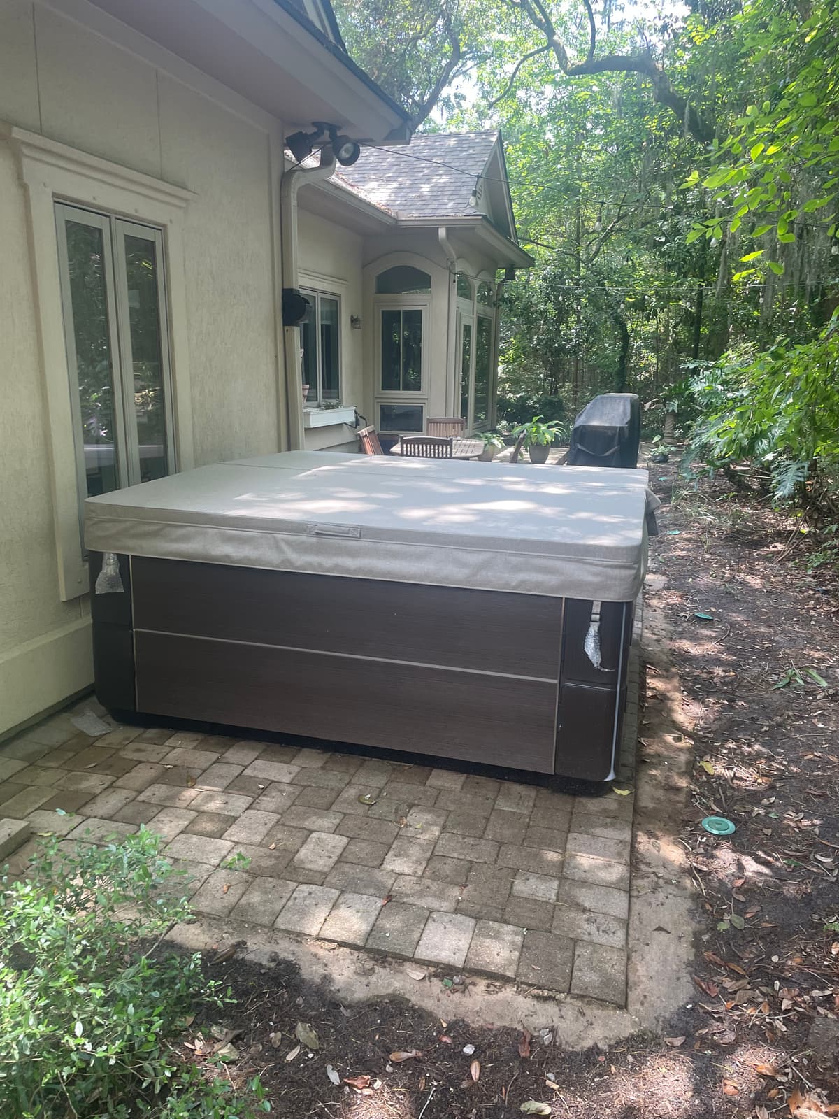 Paver patio install · Hilton Head, SC