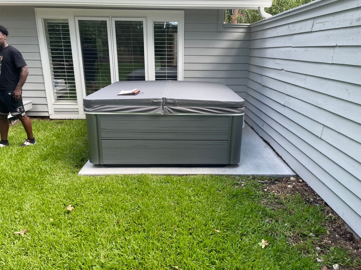 Lawn-side install · Beaufort, SC